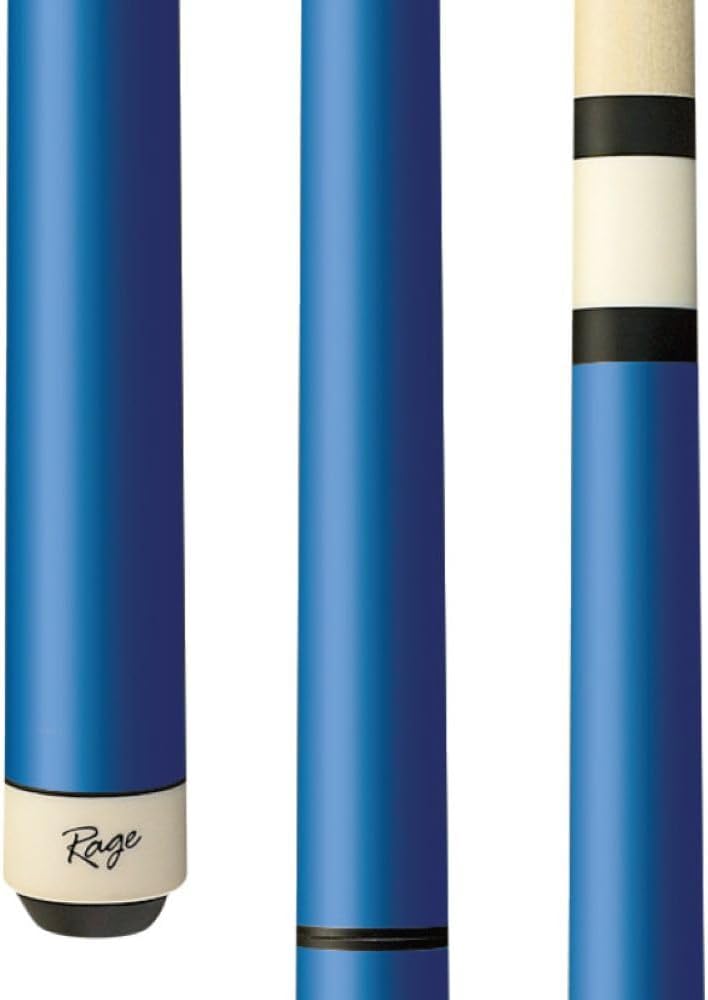 Rage RGJBHH Heavy Hitter Matte Blue Jump Break Pool/Billiards Cue Stick