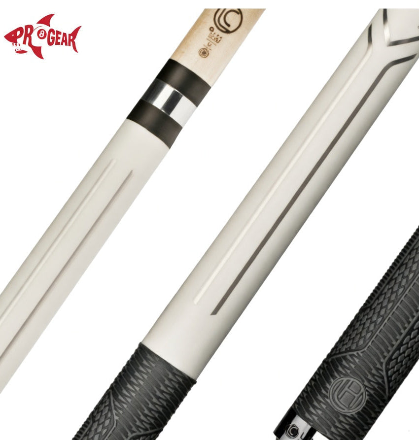 Lucasi LHC13 Pool Cue - Exotic Points & Rings Design | Zero Flex Low Deflection Shaft | Uni-Loc Joint | Everest Tip