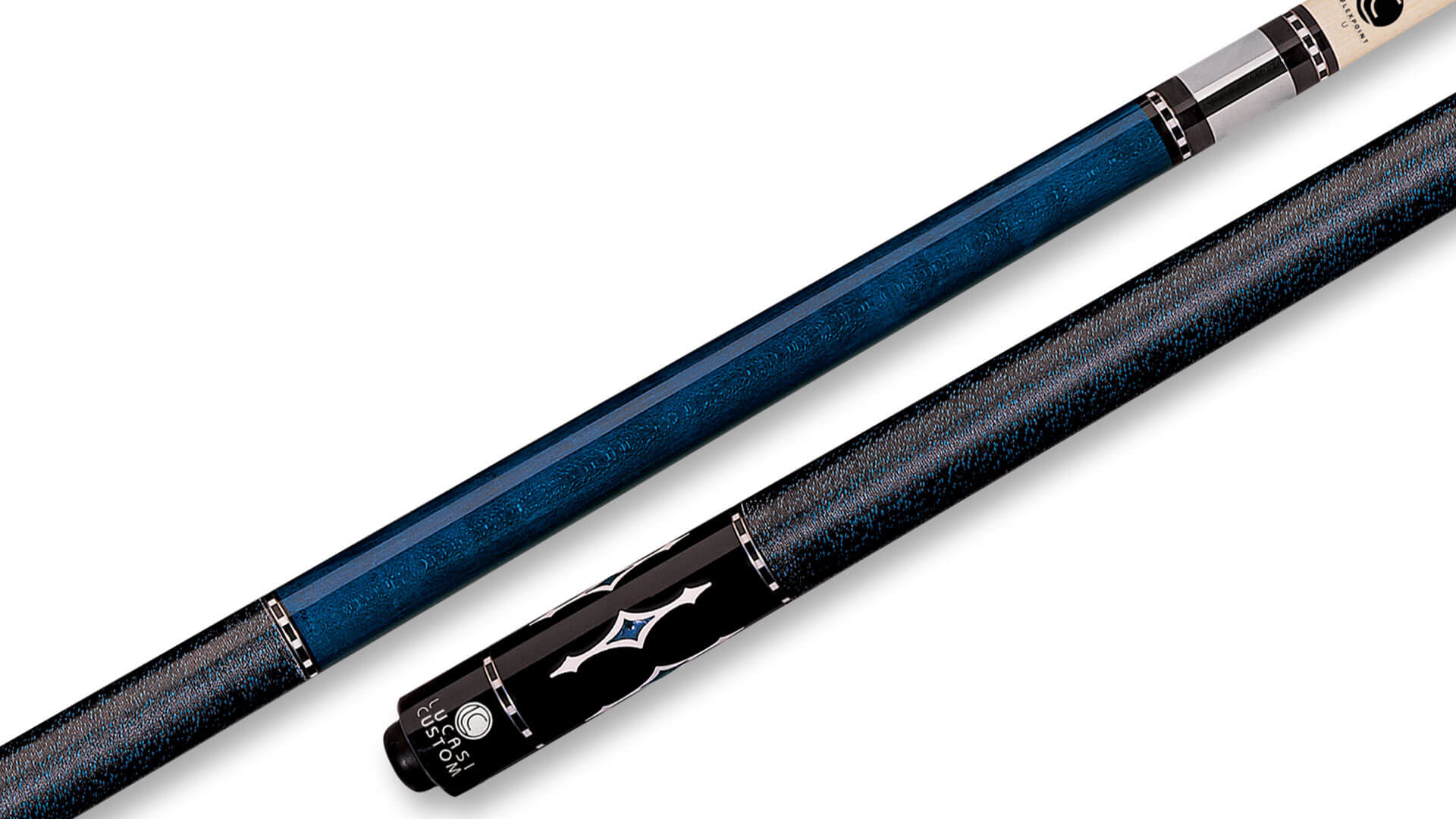 Lucasi LZE 7 Pool Cue - Elegant Exotic Inlays | Zero Flex Low Deflection Shaft | Uni-Loc Joint | Everest Tip
