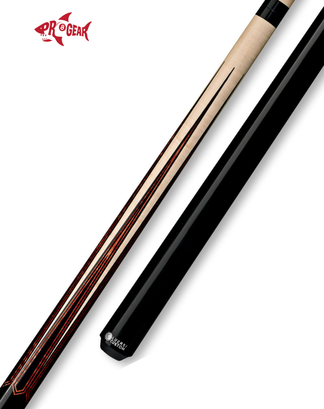 Lucasi LZSP 1 Pool Cue - Performance Inlay Points | Zero Flex Low Deflection Shaft | Uni-Loc Joint | Everest Tip