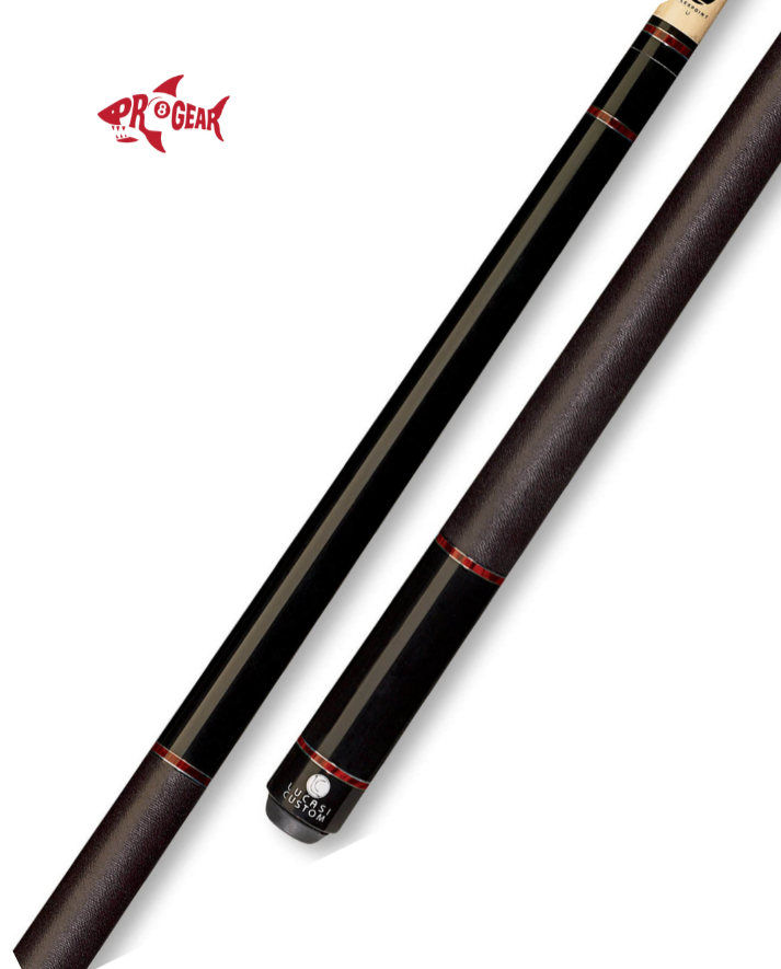 Lucasi LZD 6 Pool Cue - Custom Inlay Points | Zero Flex Low Deflection Shaft | Uni-Loc Joint | Everest Tip
