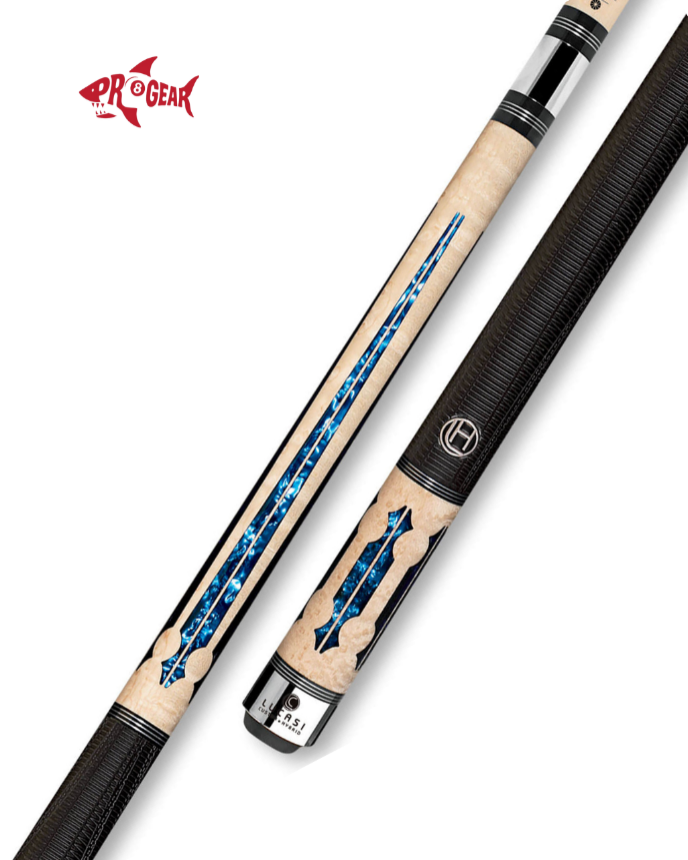 Lucasi LHC97 Pool Cue - Advanced Inlay Features | Zero Flex Low Deflection Shaft | Uni-Loc Joint | Everest Tip