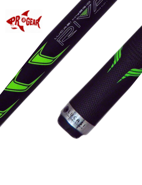 Lucasi LHRV24 Pool Cue - Detailed Points & Accents | Zero Flex Low Deflection Shaft | Uni-Loc Joint | Everest Tip