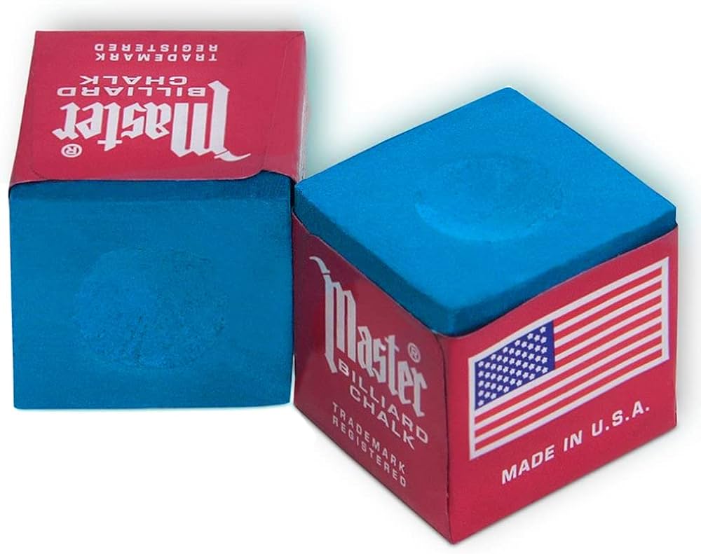 Players Energy Custom 2-Piece Pool Cues Set of 4 - 58" House Billiard Cues with Hard Leather Tips, Weights 18-21oz + Bonus 12 Pk Masters Chalk