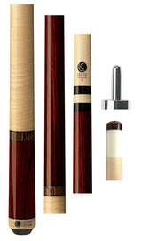 Lucasi LZC 11 Pool Cue - Blue Crush Inlays | Zero Flex Low Deflection Shaft | Uni-Loc Joint | Everest Tip
