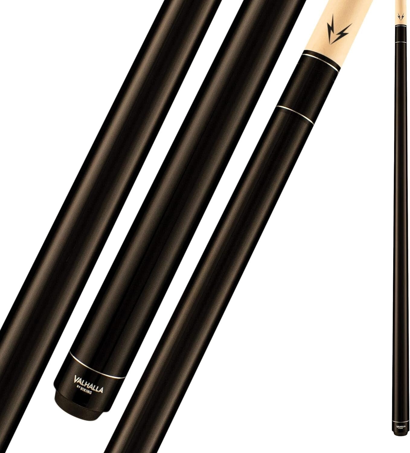 Viking Valhalla VA101 Black Pool Cue No Wrap