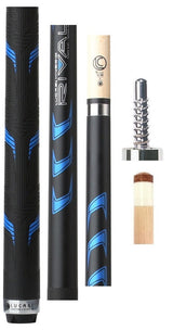 Lucasi LHRV21 Pool Cue - Rengas & Inlay Points | Zero Flex Low Deflection Shaft | Uni-Loc Joint | Everest Tip