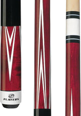 Players C801 Pool Cue - Classic Hard Rock Maple | Hard Rock Maple | Le Pro Tip | Irish Linen Wrap | Lifetime Warranty