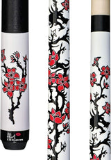Players F-2630 Pool Cue - Classic Design Accents | Hard Rock Maple | Le Pro Tip | Irish Linen Wrap | Lifetime Warranty