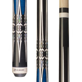 Players G-4113 Pool Cue - Premium Graphic Inlays | Hard Rock Maple | Le Pro Tip | Irish Linen Wrap | Lifetime Warranty