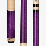 Lucasi LZC 6 Pool Cue - Exotic Inlay Accents | Zero Flex Low Deflection Shaft | Uni-Loc Joint | Everest Tip