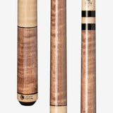 Lucasi LZC 2 Pool Cue - Exotic Precision Inlays | Zero Flex Low Deflection Shaft | Uni-Loc Joint | Everest Tip