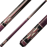 Players F-2611 Pool Cue - Precision Inlay Features | Hard Rock Maple | Le Pro Tip | Irish Linen Wrap | Lifetime Warranty