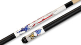Players D-PEG Pool Cue - Peg Design Inlays | Hard Rock Maple | Le Pro Tip | Irish Linen Wrap | Lifetime Warranty