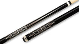 Players D-SE34 Pool Cue - Precision Special Inlays | Hard Rock Maple | Le Pro Tip | Irish Linen Wrap | Lifetime Warranty