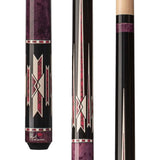 Players F-2611 Pool Cue - Precision Inlay Features | Hard Rock Maple | Le Pro Tip | Irish Linen Wrap | Lifetime Warranty