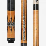 Lucasi LZC 49 Pool Cue - Premium Exotic Inlays | Zero Flex Low Deflection Shaft | Uni-Loc Joint | Everest Tip