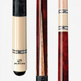 Players C9923 Pool Cue - Birdseye Maple Points | Hard Rock Maple | Le Pro Tip | Irish Linen Wrap | Lifetime Warranty
