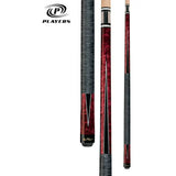 Players G-1001 Pool Cue - Graphic Veneer Points | Hard Rock Maple | Le Pro Tip | Irish Linen Wrap | Lifetime Warranty