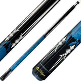 Players G-2218 Pool Cue - Precision Graphic Design | Hard Rock Maple | Le Pro Tip | Irish Linen Wrap | Lifetime Warranty