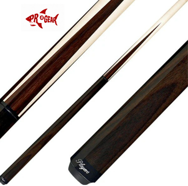 Players JB6 Pool Cue - Reinforced Jump Break | Hard Rock Maple | Le Pro Tip | Irish Linen Wrap | Lifetime Warranty