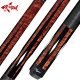 Players G-3350 Pool Cue - Exotic Graphic Points | Hard Rock Maple | Le Pro Tip | Irish Linen Wrap | Lifetime Warranty