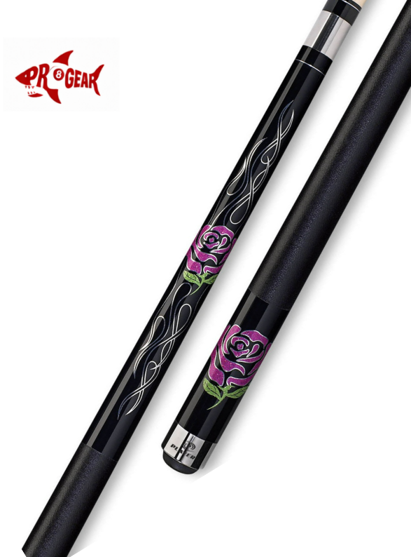 Players F-2770 Pool Cue - Exotic Points Inlays | Hard Rock Maple | Le Pro Tip | Irish Linen Wrap | Lifetime Warranty