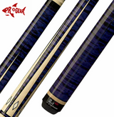 Players F-2610 Pool Cue - Detailed Points Design | Hard Rock Maple | Le Pro Tip | Irish Linen Wrap | Lifetime Warranty