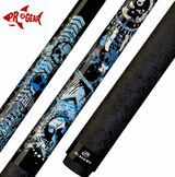 Players D-GFB Pool Cue - Full Birdseye Design | Hard Rock Maple | Le Pro Tip | Irish Linen Wrap | Lifetime Warranty