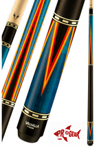 Viking Valhalla Series VA486 4 Point Veneer Graphic Pool Cue