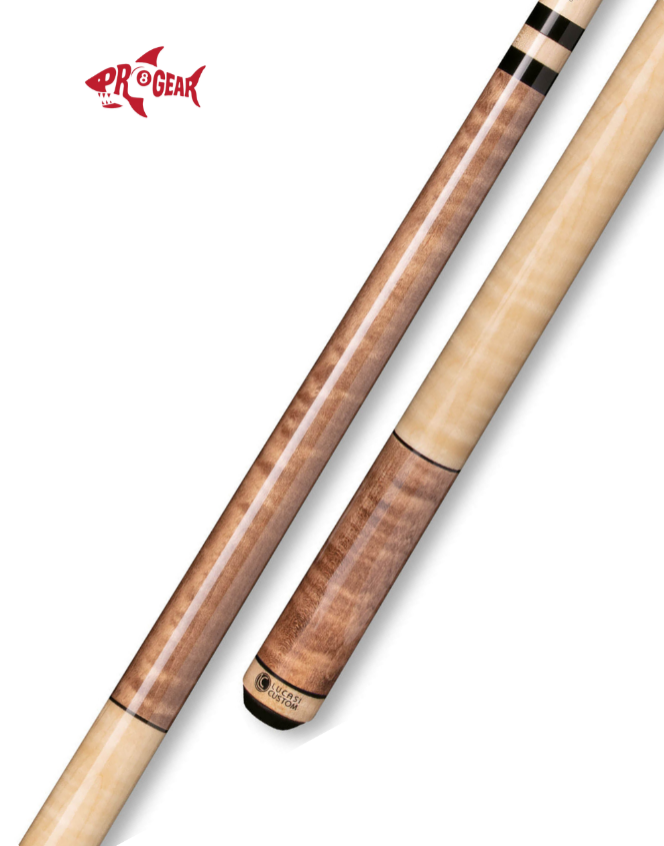 Lucasi LZC 2 Pool Cue - Exotic Precision Inlays | Zero Flex Low Deflection Shaft | Uni-Loc Joint | Everest Tip