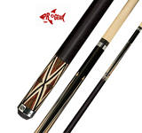 PLAYER G - Players G-3396 Pool Cue - Graphic Series Points | Hard Rock Maple | Le Pro Tip | Irish Linen Wrap | Lifetime Warranty