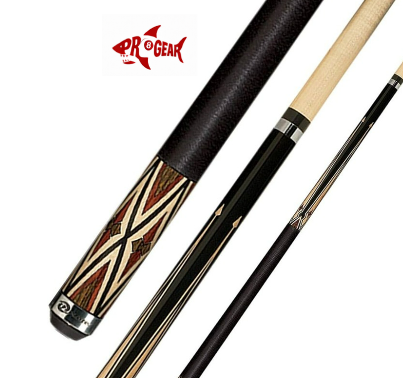 PLAYER G - Players G-3396 Pool Cue - Graphic Series Points | Hard Rock Maple | Le Pro Tip | Irish Linen Wrap | Lifetime Warranty