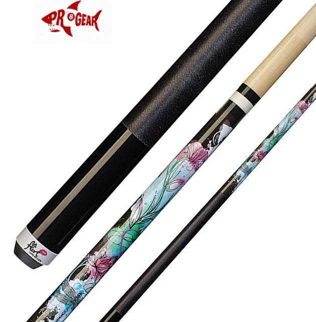 Players F-2605 Pool Cue - Exotic Inlay Accents | Hard Rock Maple | Le Pro Tip | Irish Linen Wrap | Lifetime Warranty