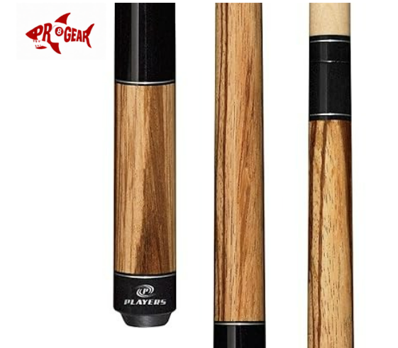 Players E-3300 Pool Cue - Classic Maple Design | Hard Rock Maple | Le Pro Tip | Irish Linen Wrap | Lifetime Warranty