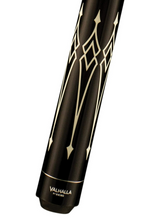Viking Valhalla Series VA222 Black Transfers High & Low Graphic Pool Cue