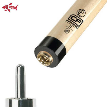 Lucasi Hybrid & FUZE Pool Cue Shaft, Kamui Tip, Carbon Core Uni-Loc
