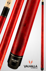 Viking Valhalla VA114 Red Pool Cue Linen Wrap
