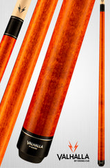 Viking Valhalla VA119 Orange Pool Cue Linen Wrap