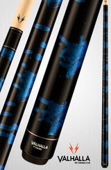 Viking Valhalla Series VA211 Blue Marble Paint Pool Cue