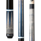 Lucasi LZC 53 Pool Cue - Detailed Points Inlays | Zero Flex Low Deflection Shaft | Uni-Loc Joint | Everest Tip