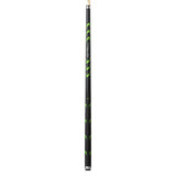 Lucasi Hybrid Rival Pool Cue – Black & Metallic Green Matte Finish with Rival G5 Grip (LHRV24)