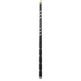 Lucasi Hybrid Rival Pool Cue – Black & Metallic Silver Matte Finish with Rival G5 Grip (LHRV22)