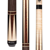 Lucasi LUX- 51 Pool Cue - Luxury Exotic Accents | Zero Flex Low Deflection Shaft | Uni-Loc Joint | Everest Tip