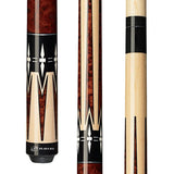 Players G-2290 Pool Cue - Graphic Inlay Design | Hard Rock Maple | Le Pro Tip | Irish Linen Wrap | Lifetime Warranty