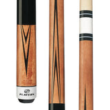 Players C802 Pool Cue - Natural Maple Points | Hard Rock Maple | Le Pro Tip | Irish Linen Wrap | Lifetime Warranty