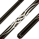 Viking Valhalla Series VA204 Black Monochromatic Pool Cue