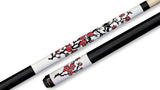 Players F-2630 Pool Cue - Classic Design Accents | Hard Rock Maple | Le Pro Tip | Irish Linen Wrap | Lifetime Warranty