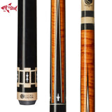 Lucasi LZSE 3 Pool Cue - Modern Exotic Accents | Zero Flex Low Deflection Shaft | Uni-Loc Joint | Everest Tip