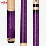 Lucasi LZC 6 Pool Cue - Exotic Inlay Accents | Zero Flex Low Deflection Shaft | Uni-Loc Joint | Everest Tip